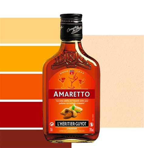 amaretto liqueur.